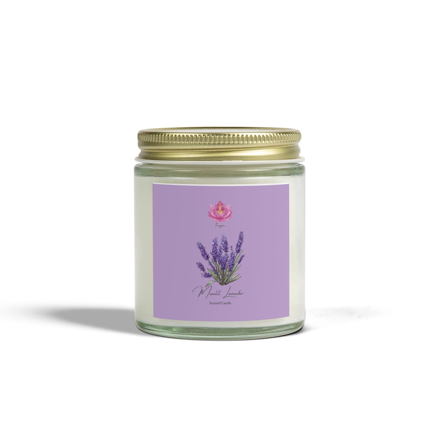 Moonlit Lavender Scented Candle - Lavender Scented Candles 4oz, 9oz | Coconut Apricot Wax